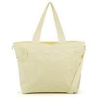 Nere Bondi Nylon Large Tote Bag Pannacotta