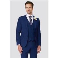 Occasions Blue Wedding Skinny Fit Suit Jacket