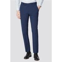 Limehaus Bright Blue Slim Fit Men's Suit Trousers