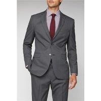 Scott & Taylor Charcoal Texture Regular Fit Men's Suit Jacket