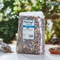 Wild Garden Bird Food Seed Ground & Table Mix Feed 5 12.75 25kg Happy Beaks NEW