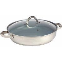 Cooks Professional Saute Pan With Glass Lid