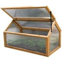 Garden Grow Wooden Cold Frame