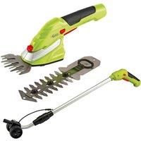 Garden Gear 7.2v Cordless Trimming Shears with Telescopic Handle and Wheel