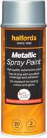 Halfords M3-660 Blue Metallic Car Spray Paint - 400Ml