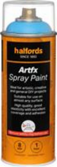 Halfords Artfx Paint 400Ml Blue