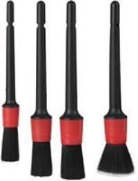 Halfords Detailing Brushes (4Pk)