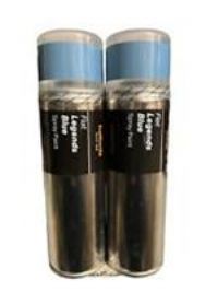 Halfords Fiat Legends Blue Car Spray Paint