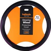 Halfords Purple Steering Wheel Cover