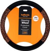 Halfords Leopard Steering Wheel Cover