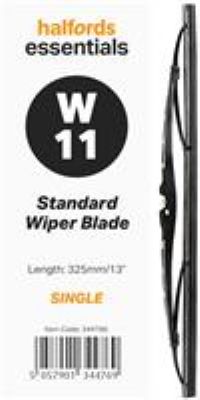 Halfords Essentials Single Wiper Blade W11  13 Inch