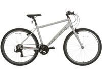 Carrera Parva Mens Hybrid Bike 2020  Silver, Small