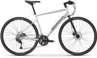 Boardman Hyb 8.6 Mens Hybrid Bike - Silver, Large