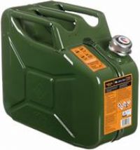 Halfords 10L Jerry Can With Screw Cap For Fuel - Green