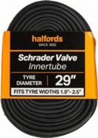 Halfords Schrader Bike Inner Tube 29 Inch X 1.9 Inch - 2.5 Inch
