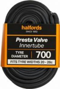 Halfords Presta Bike Inner Tube 700C X 20C - 28C