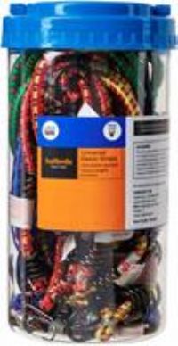 Halfords Assorted Luggage Straps 20 X 4/8Mm (Lbox909)