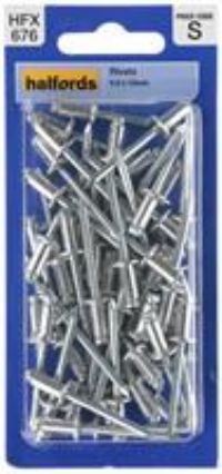 Halfords Rivets 5Mm X 10Mm (Fixg275)