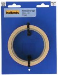 Halfords Reflective Tape Orange (Fixg361)