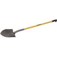 Roughneck ROU68044 Long Handled Serrated Edge Shovel,Yellow & Black,1460mm/57½"