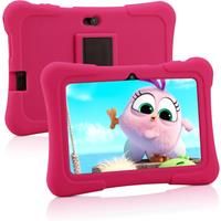 PRITOM 7 Inch Kids Tablet Quad Core Android 10 32GB WiFi Bluetooth Educational Software Installed