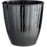 Symple Stuff Hammered Effect Stainless Steel 7.1 Litre Waste Bin Symple Stuff Colour: Black Nickel  - Black Nickel - Size: Medium
