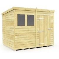 6Ft X 8Ft Outdoor Pent Garden Shed - Window Options!