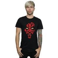 Star Wars Men/'s Darth Maul Face T-Shirt Black XXX-Large