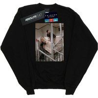Absolute Cult Friends Men/'s Sofa Stairs Photo Sweatshirt Black Small