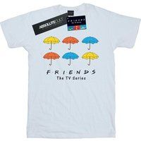 Friends Women's Coloured Umbrellas Boyfriend Fit T-Shirt