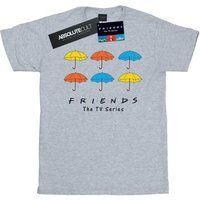 Friends Women's Coloured Umbrellas Boyfriend Fit T-Shirt
