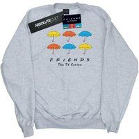 Absolute Cult Friends Women/'s Coloured Umbrellas Sweatshirt Sport Grey Small