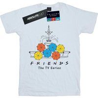 Friends Women's Fountain And Umbrellas Boyfriend Fit T-Shirt