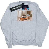 Absolute Cult Friends Men/'s Boat Photo Sweatshirt Sport Grey Small