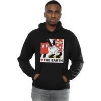 Disney  Heart The Earth  men's Sweatshirt in Black