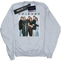 Absolute Cult Friends Women/'s Group Photo Hugs Sweatshirt Sport Grey Small