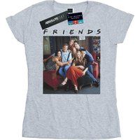 Friends Women's Group Photo Couch T-Shirt
