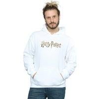 Harry Potter Men's Full Colour Logo Hoodie in White | Size: 3XL