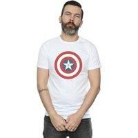 Marvel Men/'s Captain America Civil War Shield T-Shirt White XX-Large