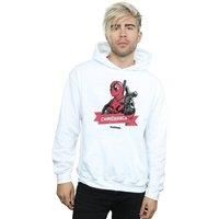 Marvel Men's Deadpool Chimichanga Finger Hoodie