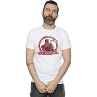 Marvel Men/'s Deadpool Seriously Speech Bubble T-Shirt White Small