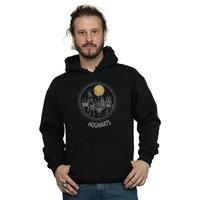 Harry Potter Men's Hogwarts Circle Hoodie in Black | Size: 2XL