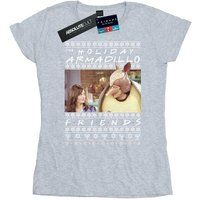 Friends Women's Fair Isle Holiday Armadillo T-Shirt