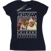 Friends Women's Fair Isle Holiday Armadillo T-Shirt