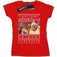 Friends Women's Fair Isle Holiday Armadillo T-Shirt
