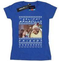 Friends Women's Fair Isle Holiday Armadillo T-Shirt