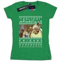 Friends Women's Fair Isle Holiday Armadillo T-Shirt