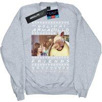 Friends Girls Fair Isle Holiday Armadillo Sweatshirt