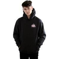 Friends Men's Coffee Cup Breast Print Hoodie
