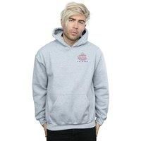 Friends Men's Coffee Cup Breast Print Hoodie
